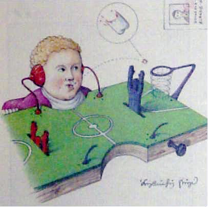 Dentition Game from Codex Seraphinianus